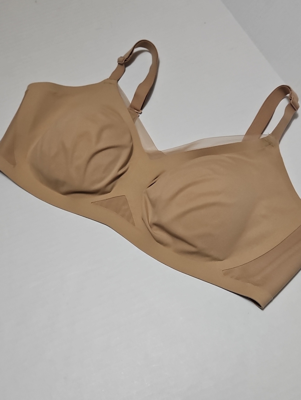 Honeylove Smooth Nude Wireless Bra - Tan Size 38D/DD(E) XL